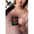 thumbnail image 2 of I Am on a Date. Funny Humor, Black 15oz Ceramic Mug, 2 of 5