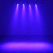 MUSYSIC MU‑L53GG Professional 8‑Par RGB LED DJ Lighting System – DMX, Auto, Sound Modes, Tripod Stand, Remote Control, Stage and Uplighting