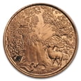 thumbnail image 2 of 1 oz Copper Round - Nordic Creatures: Sleipnir, 2 of 2