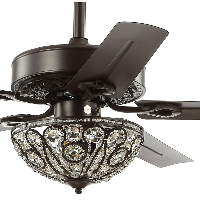 Sleuth Oil Rubbed Bronze Led Ceiling Fan Shelly Lighting