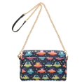 thumbnail image 2 of FORMRS Women Crossbody Purse with Chain Strap Vegan Leather Shoulder Handbag, Cartoon Space Cat, 2 of 7