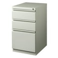 thumbnail image 4 of Hirsh 20" Deep Mobile Pedestal File Cabinet 3 Drawer Box-Box-File, Letter Width, Gray, 4 of 7