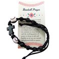 thumbnail image 1 of Baseball Bracelet Gift Set for Boys or Girls with Prayer Card and Drawstring Velour Bag, 1 of 2