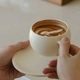 thumbnail image 5 of Juego de café - Diseño único con acabado crema opaco, 8 onzas - Agrega un toque original a tu ritual de café, 5 of 5