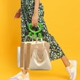 thumbnail image 6 of WXLCISI Heavy Duty Grocery Bag Holder - Ergonomic Handle for Carrying Multiple Bags, Comfortable Grip for Shopping Trips - Green, 6 of 8