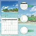 thumbnail image 3 of OMEYA 2026 Wall Calendar, 12-Month Calendar 12" x 12", Hanging Calendar with Thick Paper, Julian Dates, 4 Month Preview Page for 2025, Beaches Design for Office, Home Planning, Great for Gifting, 3 of 8