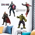 thumbnail image 4 of Superhero Stickers 3D Series Wall Stickers, 4 of 5