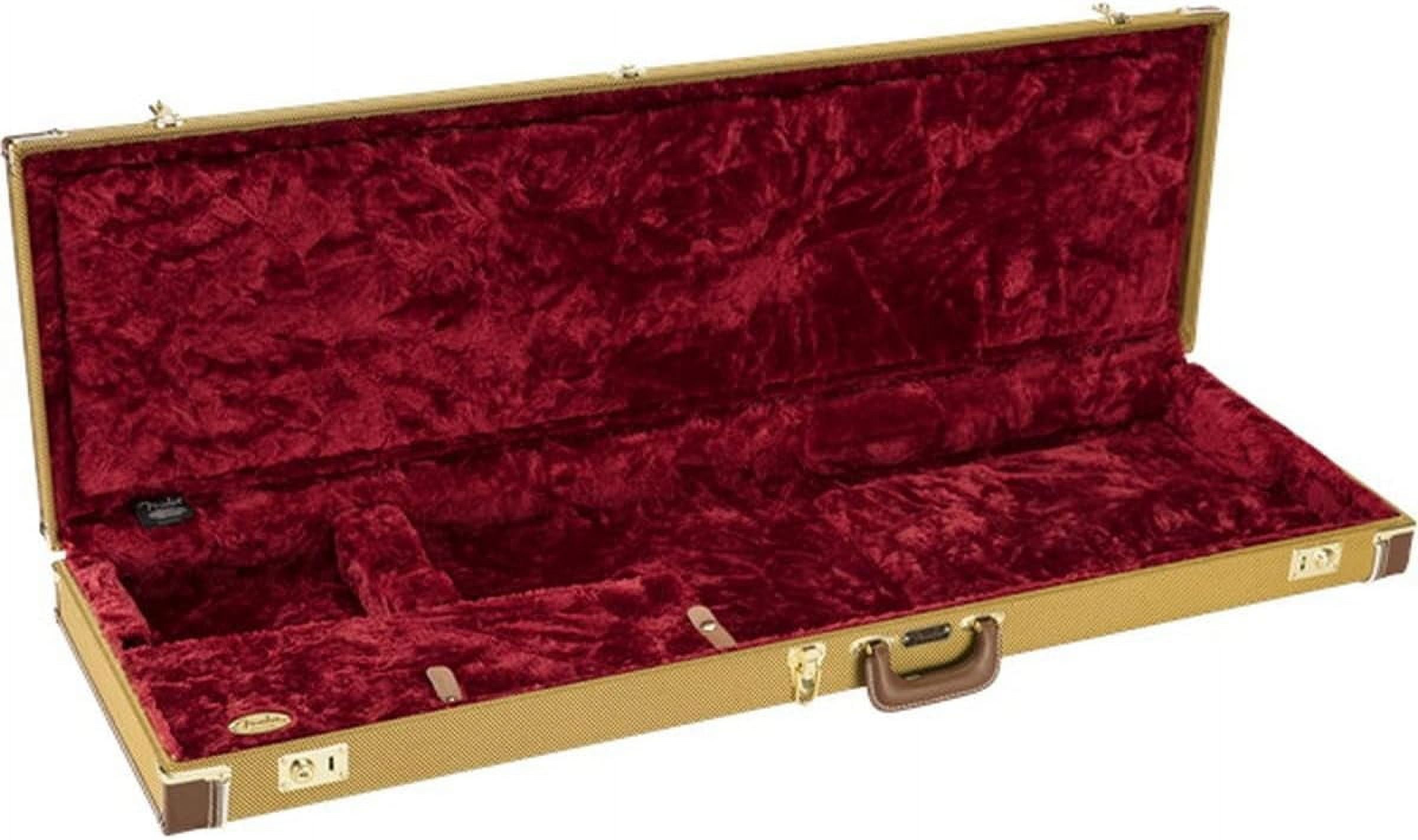 Fender Classic Series Wood Case - Precision Bass/Jazz Bass, Tweed