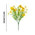 thumbnail image 3 of IMossad Outdoor Artificial Flowers, 5 Bundles Artificial Flowers for Outdoors Fake Plastic Plants for Spring Summer, Fake Plastic Flowers for Decoration Hanging Planters Indoor Outside Garden, 3 of 7