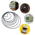 thumbnail image 2 of Square Rubber Belt for Recording Devices and Video Player 1.0mm Strong Rubber Belts 17-100mm Folded Option, 2 of 14