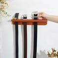 thumbnail image 3 of Belt Hanger for Closet Wooden Belt Organizer Wall Mount Belt Holder Rack with Screws for 8 Belts Storage Closet Entryway Home, 3 of 5