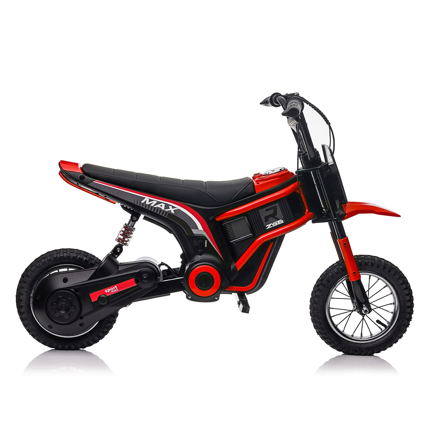 CIPACHO 24V Kids Ride On Toy Dirt Bike-XXL Large, Electric Motorcycle for 8-12, Speeds up to 14.29mph, Authentic Motocross Bike Geometry, Red CIPACHO 24V Kids Ride On Toy Dirt Bike-XXL Large, Electric Motorcycle for 8-12, Speeds up to 14.29mph, Authentic Motocross Bike Geometry, Red