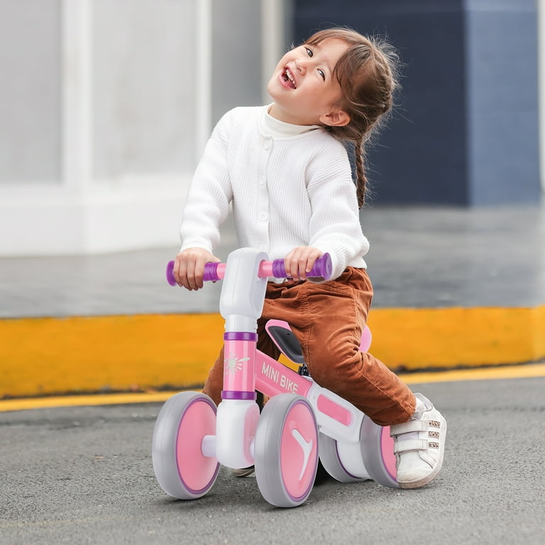 Wdmiya Baby Balance Bike, Toddler Baby Bicycle with Adjustable