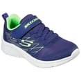 thumbnail image 2 of Zapatilla Skechers Microspec-Texlor para niño, color azul marino y lima, 9 niños pequeños, 2 of 9