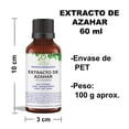 thumbnail image 3 of EXTRACTO DE AZAHAR 60 ML VIVONATURAL. 100% NATURAL. ORGÁNICO, 3 of 4