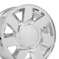 OE Wheels CA01 17 Inch Rim Fits DTS Style 5x115 17x7.5 Chrome - Hollander 4553 (1)