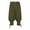 Army Green, variant on HAiming Mens Summer Shorts Medieval Renaissance Retro Casual Elastic Waist Knee Strap Plus Size Loose Short Pants