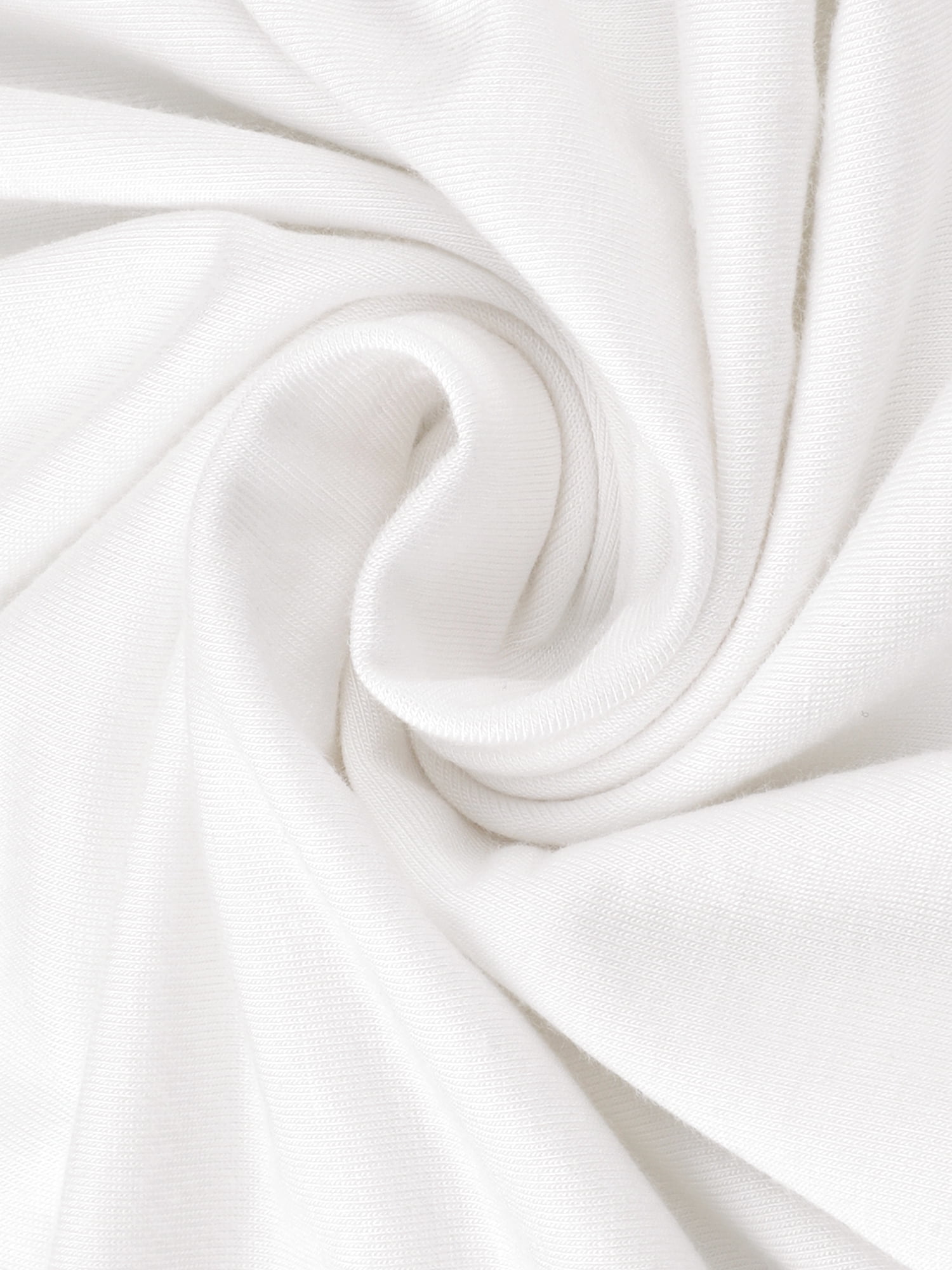 DARING DIVA Women's Modal Sleeveless V Neck Spaghetti Strap Loungewear L White
