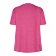 thumbnail image 3 of VerPetridure Womens T Shirts V-Neck Short Sleeve Loose Fit Shirts Casual Solid Basic Tops, 3 of 8
