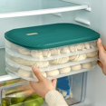 thumbnail image 3 of HUGFEGWE Boîte à Raviolis 3 Couches 4 Couches Conteneur de Stockage Alimentaire Conteneur de Stockage d'Œufs CJB91-58369, 3 of 9