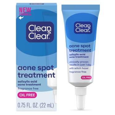 Clean & Clear Advantage Acne Spot Treatment with 2% Salicylic Acid, 0.75 fl oz