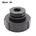 thumbnail image 2 of Adaptateur de Conteneur IBC S100x8 Réduction Filetage Interne Grossier pour Réservoir d'Eau, 2 of 6