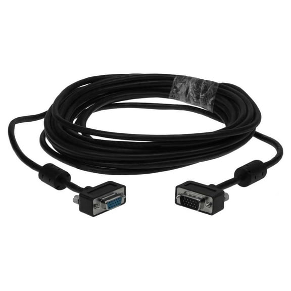 SF Cable 25 feet Ultra Slim SVGA Cable with Ferrites HD15 M/F Triple Shielded