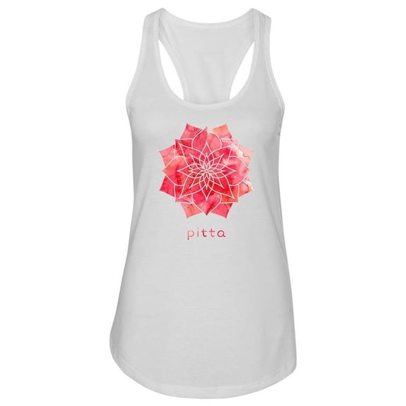 Pitta Dosha Symbol Tank Women -Image by Shutterstock, Female Small