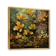 thumbnail image 2 of Designart "Green Oak Tree Of History IV" Tree Oak Floater Framed Canvas Art Print, 2 of 7
