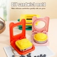 thumbnail image 4 of HomeLife Sandwich Cutter And Sealer Pocket Sandwiches Maker Uncrustables Cutter Stainless Steel Blade Safe Design Easy to Use Kitchen Tools for Kids, 4 of 13