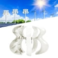 thumbnail image 4 of Low Wind Turbine Generator Kit 5 Blades 400W With Controller Power Gourd Type DTHL400wWhite12V, 4 of 8