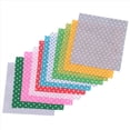 thumbnail image 3 of Fabric Patchwork Craft Cotton Material Batiks Mixed Squares Bundle, 10 x 10cm, 200-Pack,200 x DIY handmade patchwork Cloth(random style),Color random, 3 of 8