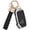 Black, variant on Key Fob Cover Compatible with Kia K5 Forte Sportage Soul Seltos Telluride Sorento Niro 5 Button TPU Leather Zinc Alloy Keychain Case Holder Protector,Black