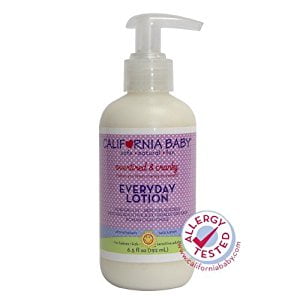 California Baby Lotion de tous les jours avec pompe - surmenés et Cranky - 6,5 oz