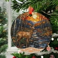 thumbnail image 2 of Deer 2 Christmas Ornament, Christmas Decoration Gift, Special Keepsake for Mother, Romantic Valentine Decoration, Seasonal Festival Keepsake, Keepsake 2025, 2 of 5