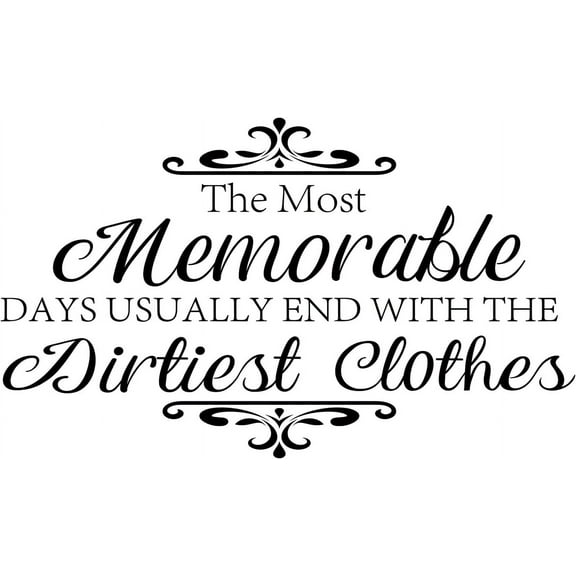 Laundry Theme Wall Sticker Vinyl Dirtiest Clothes Quotes Lettering Laundry Wall Art Decal