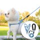 thumbnail image 3 of Sistema respirable de la correa del arnés del perro, correa del pecho, cuerda de la tracción, chaleco de los arneses del animal doméstico L azul Yuyangstore Chaleco de arnés para cachorros, 3 of 8