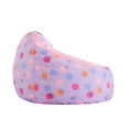 thumbnail image 3 of Disney Minnie Mouse Kids Minnie Mouse Lounging Standard Bean Bag, Purple, 3 of 5