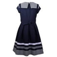 thumbnail image 2 of Bonnie Jean Girls A-Line Nautical Red Dot Dress, Red,&nbsp;4T, 2 of 2