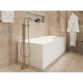 thumbnail image 3 of Pfister Lg6-1Tnt Tenet Floor Mounted Tub Filler - Nickel, 3 of 7
