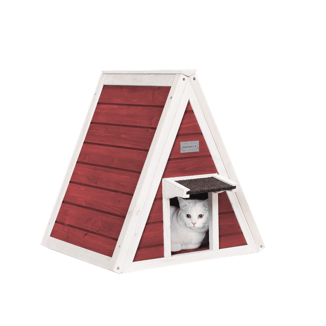 Petsfit Cat House Condo Rabbit Cage for Outdoor Weatherproof Feral