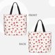 thumbnail image 2 of Fotbe Lips Kiss Bolsa Tote con Estampado para Mujer, Bolsos con Cremallera, Bolsa de Hombro Casual de Gran Capacidad con Bolsillos Internos, 2 of 7