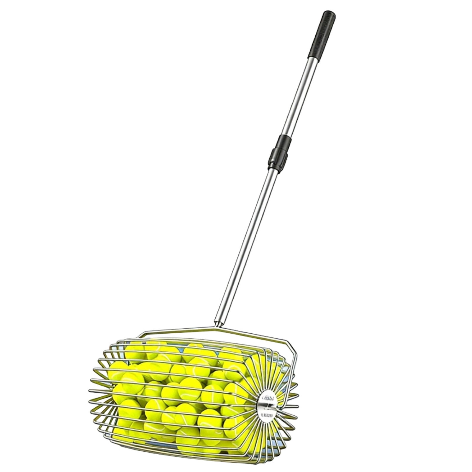 Tennis Balls Retrievers with Handle Pickleballs Pickup Hoppers Pickleballs Tennis Balls Collector Basket Pickers Upper