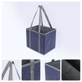 thumbnail image 2 of Unique Bargains Fabric Storage Bin for Shelves Closet Blue 13*9.8*11, 2 of 6