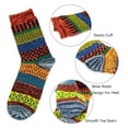 thumbnail image 2 of 5 Pack Womens Warm Socks Winter Thick Knitted Wool Crew Casual Socks Gift, 2 of 6