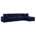 thumbnail image 2 of Commix 5-Piece Sunbrella Outdoor Patio Sectional Sofa-EEI-5584, 2 of 12