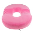 thumbnail image 3 of Cojín de asiento de forma de coxis Yuyangstore óxido para espalda hogar oficina Rosado, 3 of 6