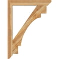 thumbnail image 3 of Ekena Millwork 4"W x 36"D x 48"H Merced Slat Rough Sawn Bracket, Western Red Cedar, 3 of 4