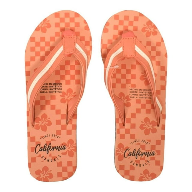 Sandalias California Talla 23 Coral