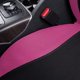 thumbnail image 4 of Paquete de 4 fundas rosas para asientos delanteros de coche, diseño de mariposa, ajuste universal para la mayoría de los coches., 4 of 5